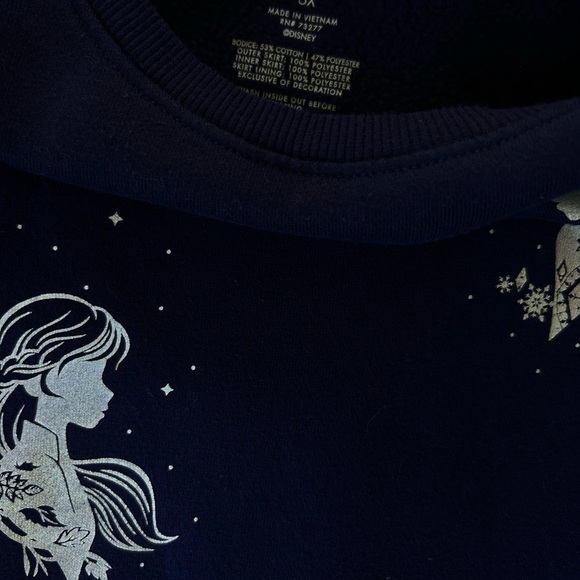 Disney Frozen Elsa & Anna Girl Tutu Dress size 6X - Picture 5 of 5